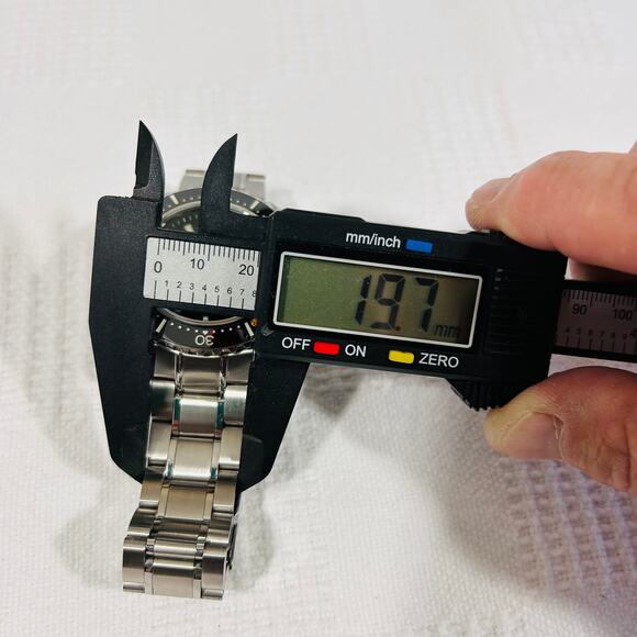 Men's Blue and Silver Watch - Picture 10 of 12